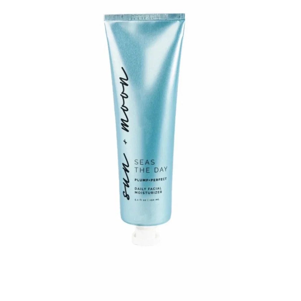 SUN+MOON Seas the Day Plump Perfect Daily Facial Moisturizer Hyaluronic Acid New